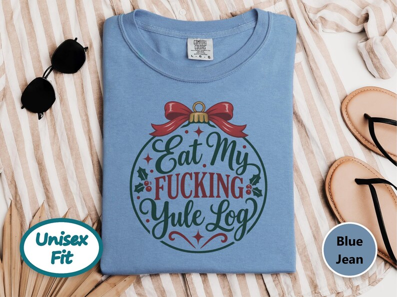 Funny Christmas Shirt, Inappropriate Xmas Tee, Sarcastic Holiday Gift, Adult Humor Shirt, Offensive Christmas Graphic image 5