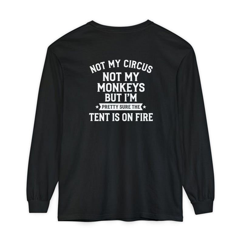 Funny Camping Shirt, Camping Humor Tee, Tent Is On Fire Shirt, Sarcastic Office Gift image 9