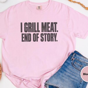 Funny BBQ Tee, Grill Master Shirt, Dad Grill Gift, Smoker Shirt, Pitmaster Gift, Barbecue Shirt, Meat Lover Tee, Grill Dad Shirt image 1