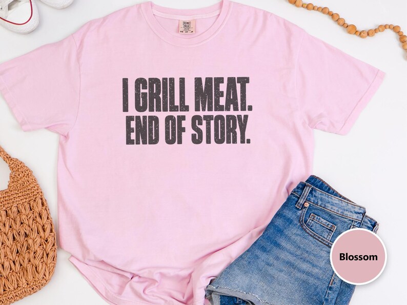 Funny BBQ Tee, Grill Master Shirt, Dad Grill Gift, Smoker Shirt, Pitmaster Gift, Barbecue Shirt, Meat Lover Tee, Grill Dad Shirt image 1