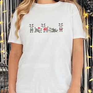 Christmas Goat Shirt, Christmas Goat Gift, Farm Animal Christmas Tee, Goat Lover Shirt, Christmas Farm Shirt image 6