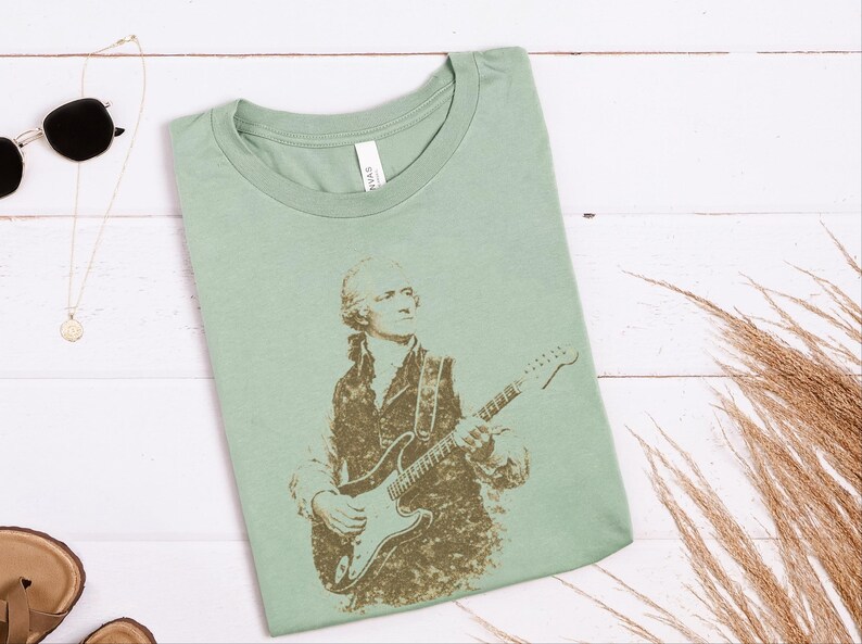 My Shot Alexander Hamilton Shirt, Founding Fathers Art, Vintage Music Print, Patriotic USA Tee, History Teachers Gift, My Shot Hamilton Tee image 2