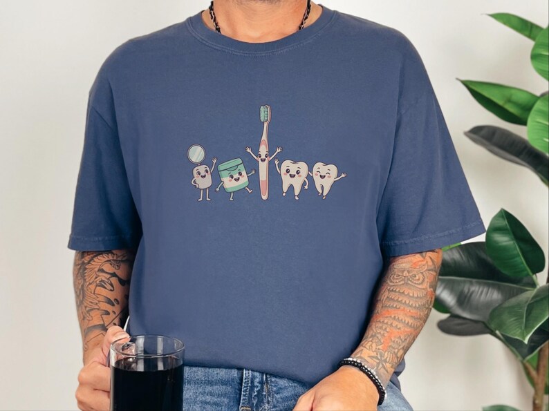 Comfort Colors RDH Dental Hygienist Tee, Dental Graduation T-Shirt, Orthodontics Assistant Tee, Pediatric Dental Professional, Rdh Tee image 7