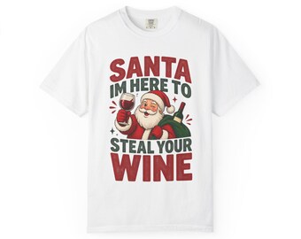Winking Santa Wine Lover