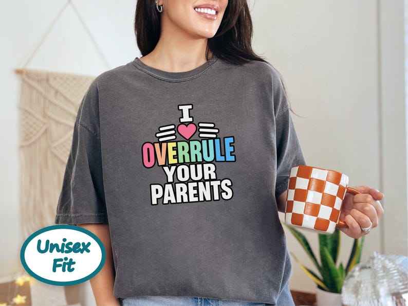 Funny Uncle Shirt, Overrule Your Parents Gift, Cool Aunt Tee, Funcle Hoodie, Favorite Auntie Sweatshirt, Sarcastic Family Joke Top Bild 8