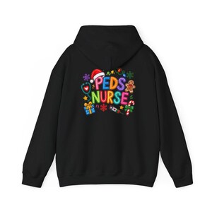Peds Nurse Christmas Shirt, Pediatric Nurse Holiday Gift, Peds Nurse Tee, Christmas Nurse Top, Pediatric RN Shirt image 11