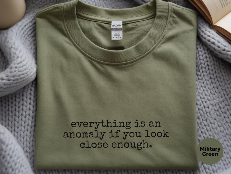 Data Science Shirt | Anomaly Logic Tee | Everything Is An Anomaly Humor image 4