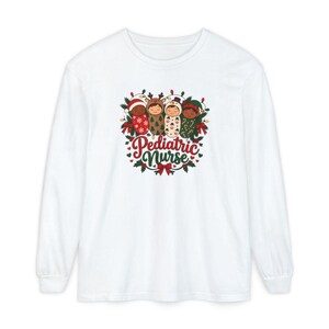 Christmas Pediatric Nurse Shirt, Peds Nurse Christmas Gift, Pediatric Nursing Tee, Nicu Nurse Xmas Top Bild 14