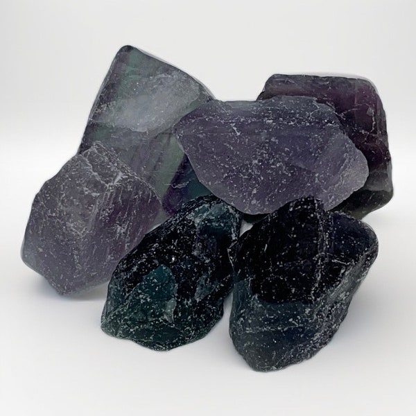 Fluorite par 50 gramme  Pierre Brute Arc en Ciel,Reiki,yoga, Diffuseur D’aromathérapie, Ornement pour aquarium ou pot de fleurs