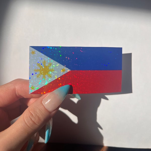 Filipino flag sticker