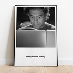 Naval Ravikant | A4 A3 A2 A1 | Fine Art Poster Print