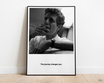 Anthony Bourdain | A4 A3 A2 A1 | Fine Art Poster Print