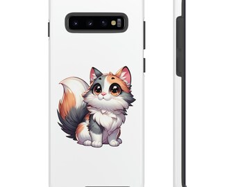 Funda para teléfono con lindo gatito