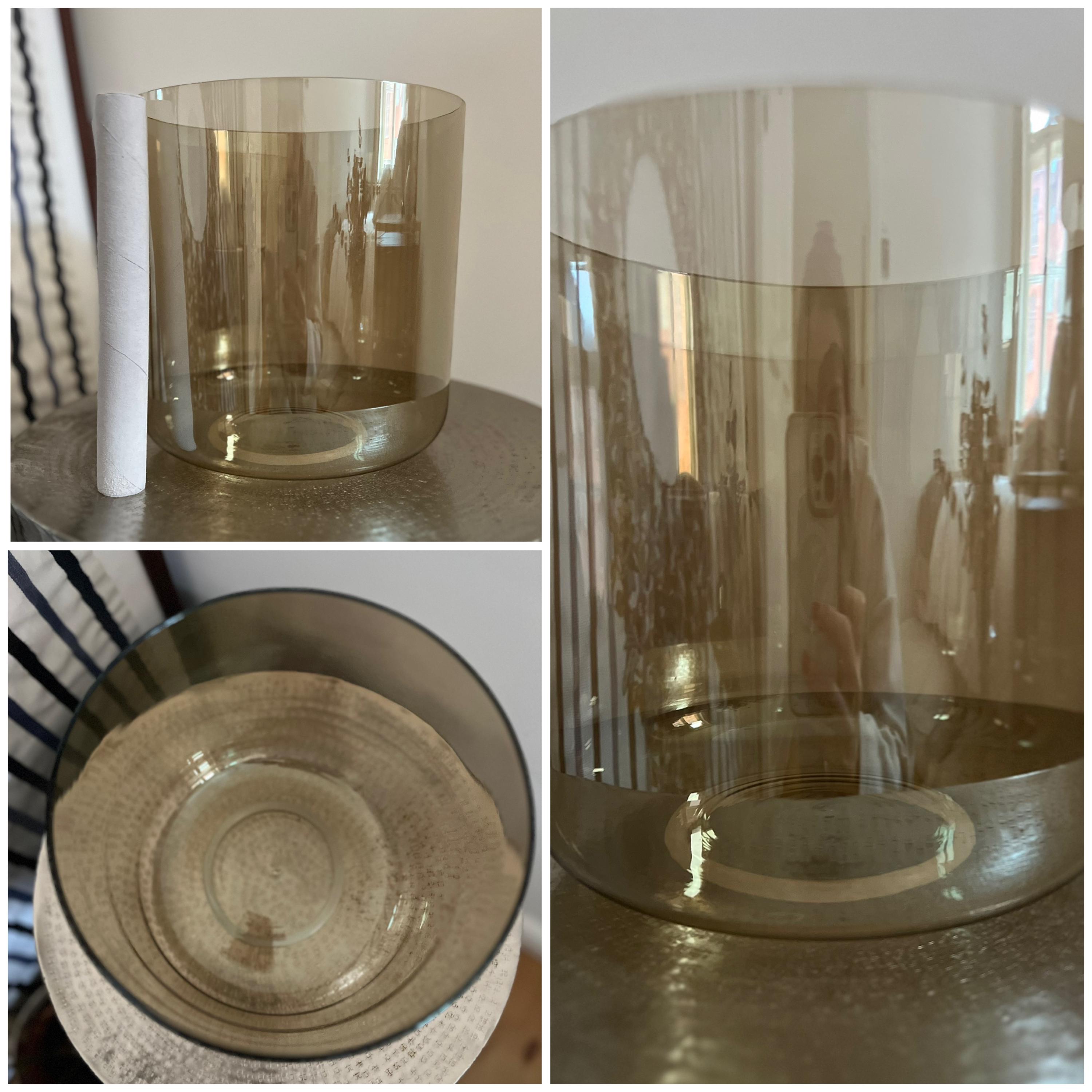 アルケミークリスタルボウル 8inch B-40 プラチナムリング付き Crystal