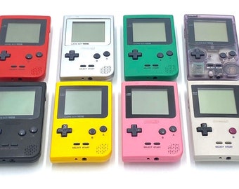 Gameboy Pocket All Colors Refurbished + US Seller + Cleaned and Tested