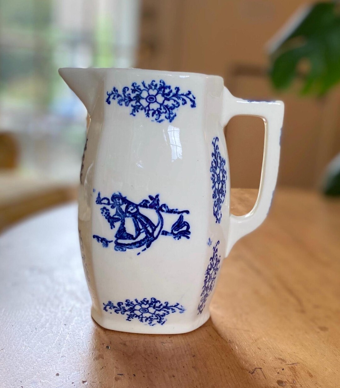 Dutch Blue and White Pitcher - Etsy