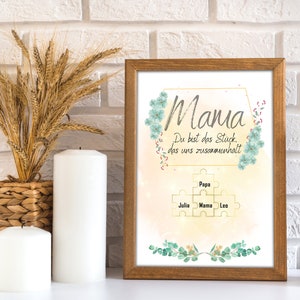 Mother's Day gift, Mother's Day gift, gift for mother or grandma, personalized gift | PDF Download