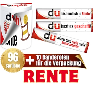 Étiquettes adaptées à duplo® | Cadeau de retraite | Dictons | Cadeau de retraite | Idée cadeau pour les collègues | Télécharger | PDF