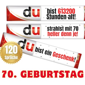 Etiketten geschikt voor duplo® | Cadeau voor een 70e verjaardag voor volwassenen en kinderen | Gezegden | Cadeau-idee | Mijlpaal | Downloaden | PDF
