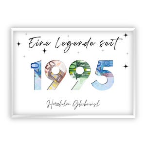 Geldcadeau voor een 30e verjaardag | 1995 | Creatief geld weggeven | Je eerste miljoen | Last minute cadeau om zelf te printen | Pdf
