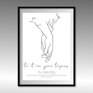 Cadeau de mariage | Principal en la principal | Personalizado | Bricolaje | Creación de cadeaux monétaires para el matrimonio | Cadeau pour la mariée et le marié
