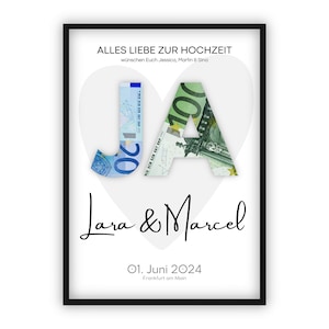 Wedding money gift | YES | Personalizable | DIY | Make money for wedding gifts | PDF Download