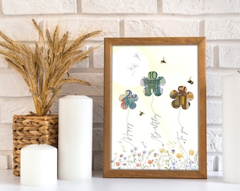 Money gift for a birthday | A4 | Give money away creatively | wish fulfiller | Last minute gift to print yourself | PDF
