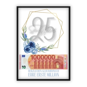Cash gift for silver wedding anniversary | Creative money gifts | Wish fulfillment | 25th wedding anniversary | Silver wedding anniversary | 25 years of marriage | PDF