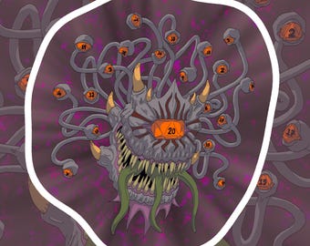 Dieholder- Fantasy RPG Sticker/Magnet