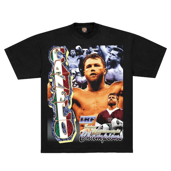 Canelo Vs Crawford Vintage Bootleg Boxing T-shirt Retro Fight Tee