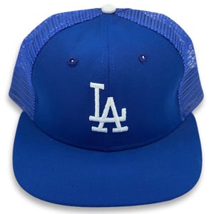Los Angeles Dodgers Vintage Snapback Trucker Mesh Hat New Era Cap
