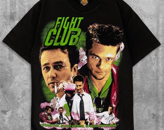 c*0様 【ファイト・クラブTシャツ 映画Tシャツ ブラッド・ピットTシャツ ブ ファイトクラブ タイラー・ダーデン 新作Tシャツ ブラッド・ピット 90