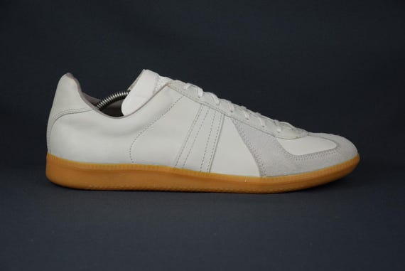 BW SPORT German Army German Trainer Men's 25.5cm unclear white type Vintage Second Hand