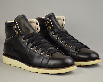 Puma Rudolf Dassler Archive 80s Platform Leather Trainers Rare