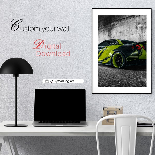 Luxury car wall art, luxury car poster, luxury wall art, luxury wall decoration, digital print, room decoration,luxurious poster,digital art