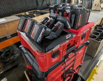 Milwaukee Packout M12 x6 battery holder
