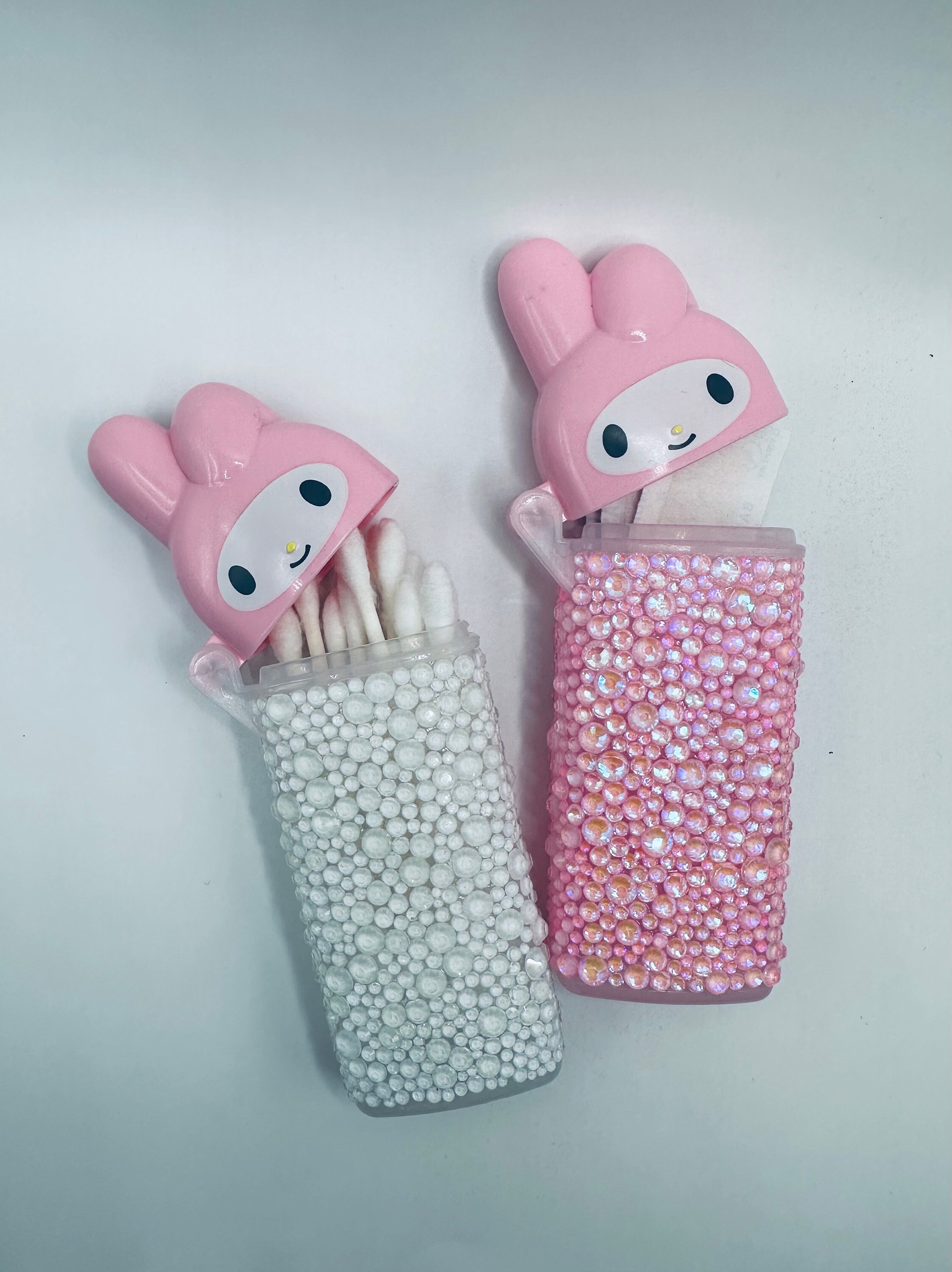 My Melody Empty Case , My Melody Cotton Swab Case, Kawaii Case, Sanrio