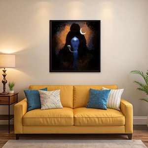 Lord Shiva painting