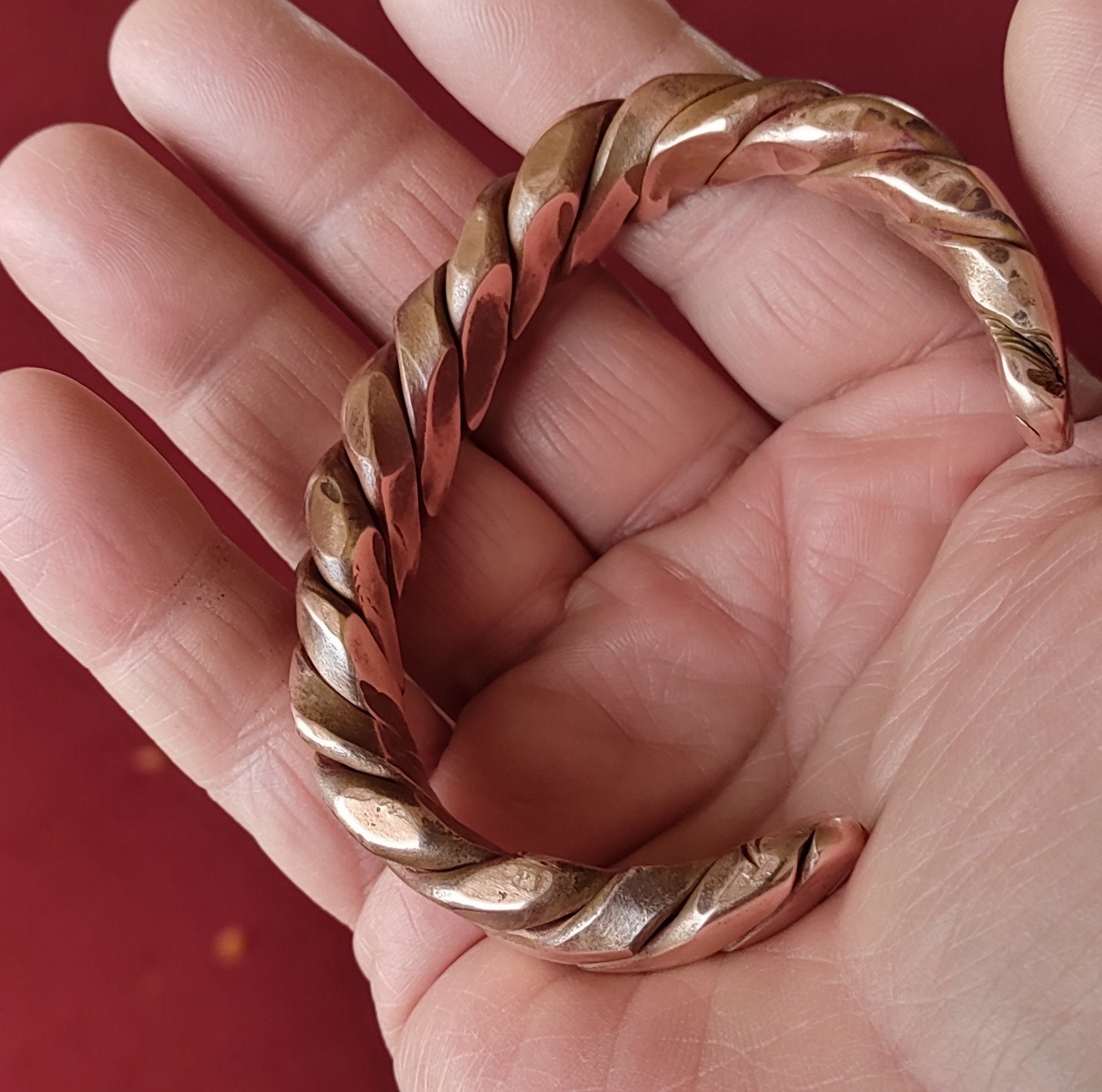 Copper Bracelet. Mighty Big Custom Made, Hefty, Statement Copper Bracelet. Mighty Big Custom Made, Hefty, Statement