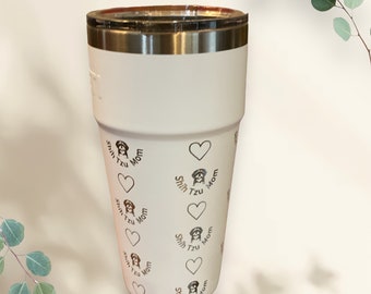 Engraved Yeti Tumbler Shih Tzu Mom