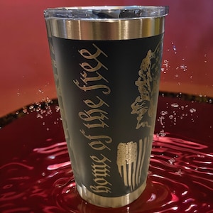 Engraved Yeti cup We The People
