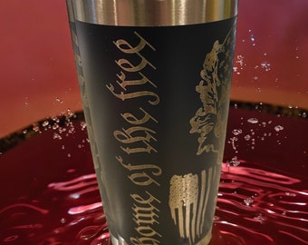 Engraved Yeti cup We The People