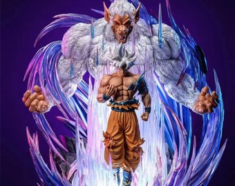 G0ku Ultra Instinct STL - Dr4gon B4ll - High Quality STL - 3D Digital Printing - STL File for 3D Printers