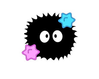 SVG Digitaler Download | Stern Candy Dust Ball | Cricut | Sterne | Ruß
