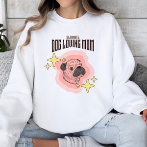 Dog Mom Club Sweatshirt, Funny Dog Sweatshirt, Dog Loving Mom, Love My Dog, Women's Sweatshirt, Pet Sweatshirt, Dog Mom Sweatshirt, Mom love