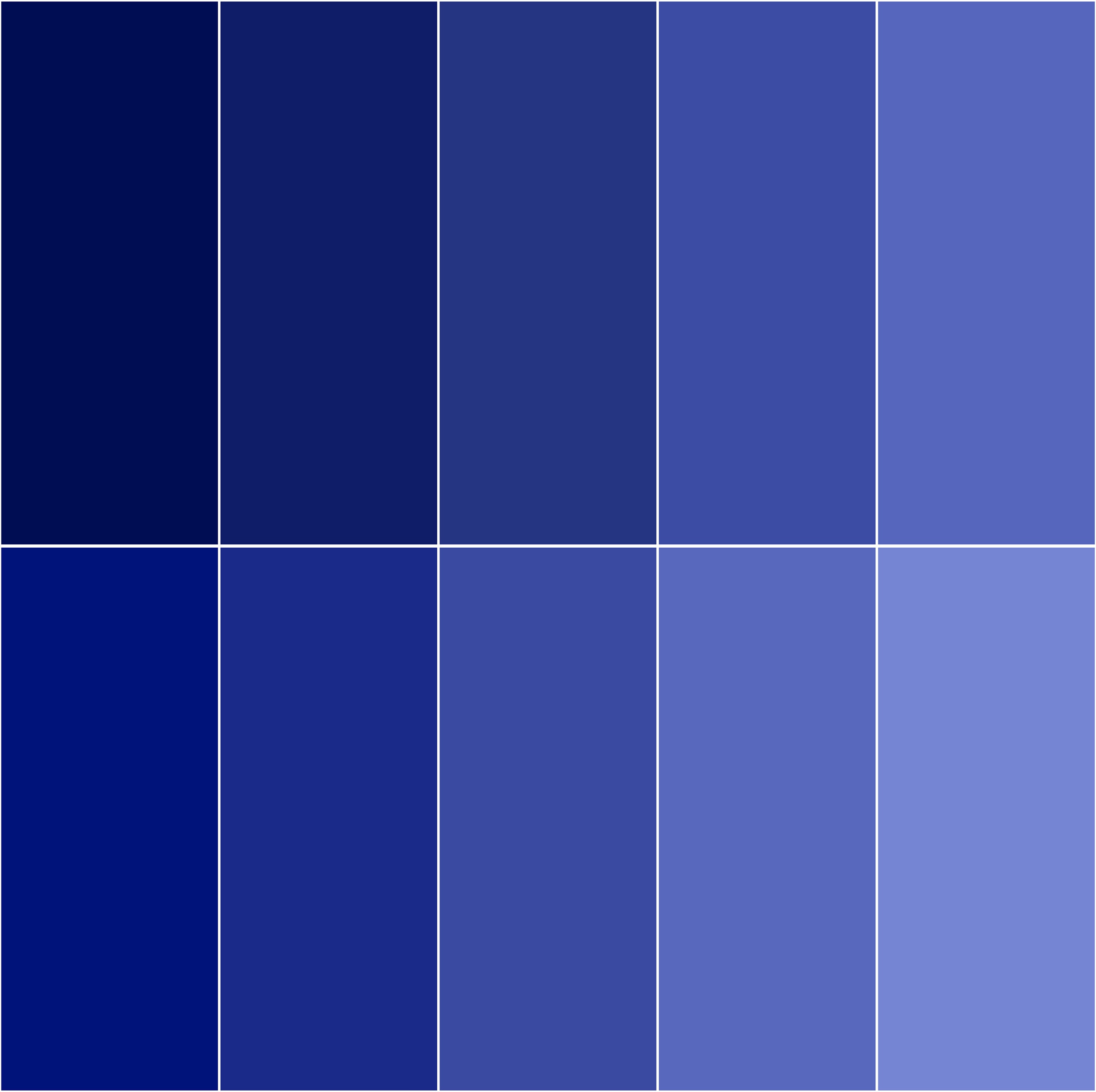 Navy Color Block Set