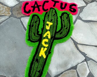 Travis Scott/cactus Jack Handmade Tufted Rug - Etsy Travis Scott/cactus Jack Handmade Tufted Rug - Etsy