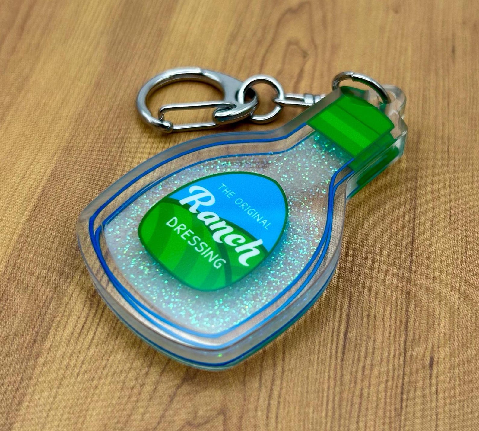 Ranch Bottle Keychain - Etsy
