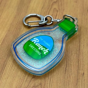 Ranch Bottle Keychain