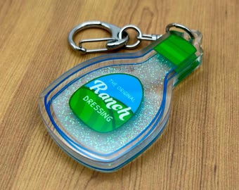 Ranch Bottle Keychain